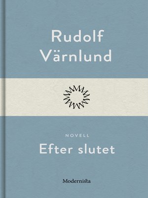 cover image of Efter slutet